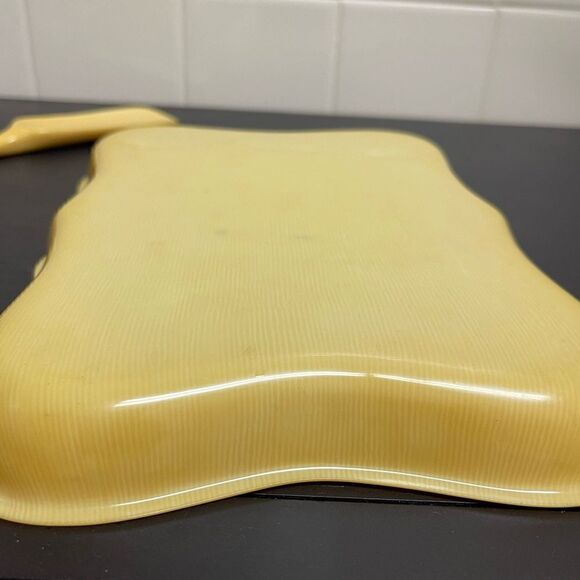 Monogram French Ivory Celluloid Pyralin Vanity Tray & Shoe Horn - Picture 6 of 16